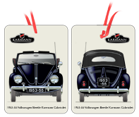 VW Beetle Karmann Cabriolet 1953-55 Air Freshener